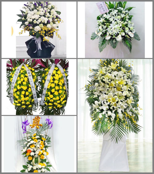 福建福州罗源县飞竹镇洋柄村白事花篮预定
